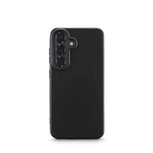 Hama Fantastic Feel Funda para Samsung Galaxy S25 - Antideslizante - Poliuretano Termoplastico - Bordes Elevados - Color Negro