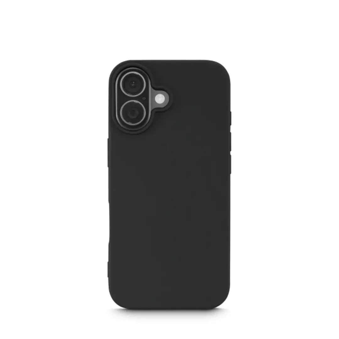 Hama Fantastic Feel Funda para iPhone 17 - Antiadherente Anti-Suciedad - Poliuretano Termoplastico - Bordes Elevados - Color Negro 1