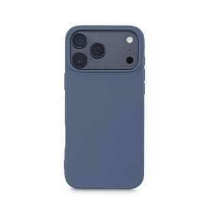Hama Fantastic Feel Funda para iPhone 17 Pro Max - Antiadherente Anti-Suciedad - Poliuretano Termoplastico - Bordes Elevados - Color Azul