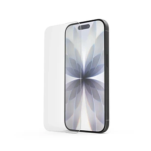 Hama Clear Protect Protector de Pantalla para iPhone 17 - Antihuellas - Base de Montaje - Vidrio de Seguridad - Grado de Dureza 9H - Color Transparent
