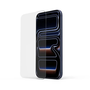Hama Clear Protect Cristal Protector para iPhone 17 Pro Max - Antihuellas - Base de Montaje - Vidrio de Seguridad - Grado de Dureza 9H - Color Transpa