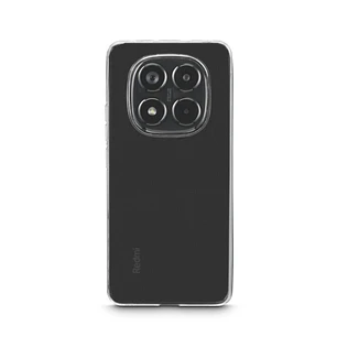 Hama Always Clear Funda para Xiaomi Redmi Note 14 Pro 5G - Antideslizante - Poliuretano Termoplastico - Bordes Elevados - Color Transparente