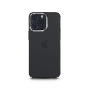 Hama Always Clear Funda para iPhone 16 Pro - Antideslizante - Especial Antiamarilleo - Poliuretano Termoplastico - Bordes Elevados - Color Transparent