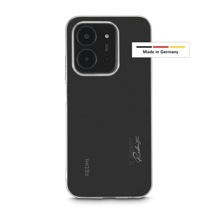 Hama Always Clear Funda para Xiaomi Redmi 15C / 15C 5G - Antideslizante - Poliuretano Termoplastico - Bordes Elevados - Color Transparente 1