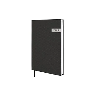Finocam Dynamic Porto Agenda - Anual 2026 - Sin Cierre - Formato Y11 - 168x26x245mm - 1 Dia por Pagina - Color Negro