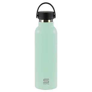 Safta Botella Termo de 600ml - Acero Inoxidable - Asa Superior - Color Menta