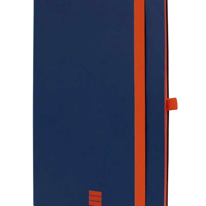 Finocam Modern Cuaderno de Tapa Ligera - 72 Hojas - Formato A5 - 148x210mm - Papel Crema de 80g/m2 - Bolsillo Interior - Cierre con Goma - Hojas Micro 1
