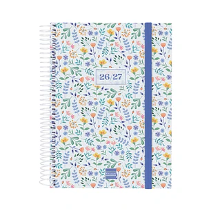 Finocam Secundaria Agenda Escolar 26/27 en Catalan - 1 Dia por Pagina - Formato 4º - 155x212mm - Tapas de Polipropileno - Papel de 80g/m2 - Espiral - 
