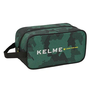 Safta Kelme Camo Zapatillero - Asa Lateral - 6L - Resistente - Organiza el Calzado - 290x140x150mm - Color Verde Camuflaje