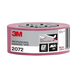 3M Cinta de Enmascarar - 48mm x 50m - Color Rosa