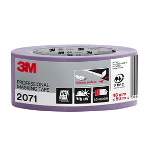 3M Cinta de Enmascarar para Superficies Delicadas - 48mm x 50m - Color Lavanda