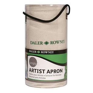 Daler Rowney Simply Delantal con 4 Bolsillos - Color Beige