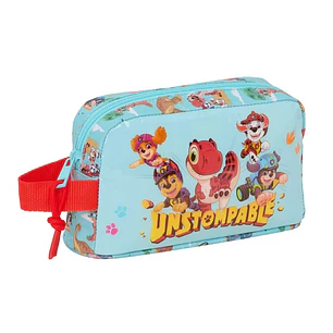 Safta Paw Patrol Dino Rescue Bolsa Isotermica Porta Alimentos - Asa de Mano Lateral - Cremallera - 21.5x12x6.5cm - Color Azul Pastel