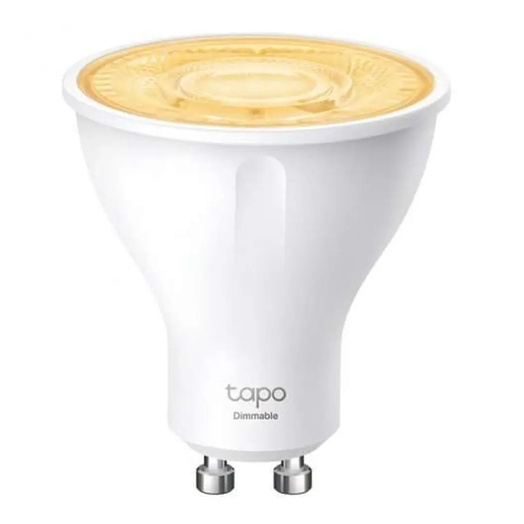 TP-Link Tapo L610 Bombilla Inteligente Wi-Fi Regulable GU10 350lm - Luz Calida 2700K - Control de Voz - Control Remoto - Ahorro de Energia 1
