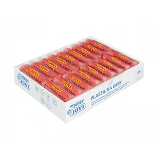 Jovi Baby Caja de 18 Pastillas de Plastilina 38gr - Pasta Modelar Super Blanda - Estimula Creatividad y Sensibilidad Tactil - Fortalece Musculos de De