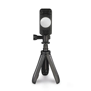 Hama Pocket Tripode Mini para Smartphone - Peso Max 300g - Altura Ajustable hasta 20cm - Plastico - Color Negro