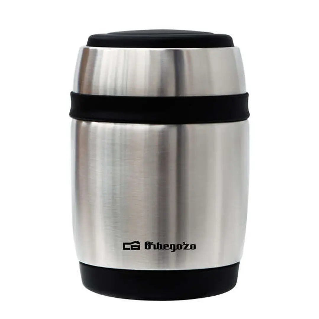 Orbegozo TRSL 380 Termo Pequeño Antiderrame - Capacidad 350ml - Acero Inoxidable - Conserva Temperatura 12 Horas - Taza Aislante Termica - Diseño Comp 1