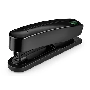 Novus B2 re+new Grapadora de Sobremesa - Fabricada con Plastico Reciclado - Hasta 25 Hojas - Grapado Abierto, Cerrado y Clavado - Incluye 200 Grapas -