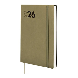 Finocam Dynamic Mara Agenda Profesional - Anual 2026 - Tapa Blanda - Cierre con Goma Elastica - Formato Y10 - 144x22x208mm - 1 Dia por Pagina - Color 