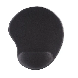 Hama Ergo Mini Alfombrilla para Raton - Ergonomico - Base Antideslizante - Efecto Memoria - 20x23x2.1cm - Color Negro