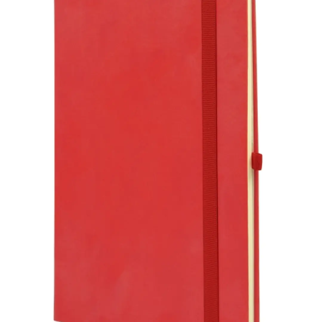 Finocam Class Cuaderno de Tapa Dura - 96 Hojas - 130x210mm - Papel Crema de 80g/m2 - Liso - Bolsillo Interior - Cierre con Goma - Hojas Microperforada 1