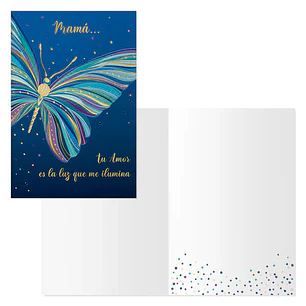 Dohe Pack de 6 Tarjetas de Felicitacion Dia de la Madre - 11.5x17cm - Impresas a Todo Color - Estampaciones con Pelicula de Color - Estampacion en Sec