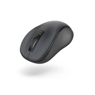 Hama Canosa V2 Raton Optico Inalambrico 1600dpi - Bluetooth - 3 Botones - Silencioso - Rango 10m - Uso Ambidiestro - 6x3.9x10.4cm - Color Gris