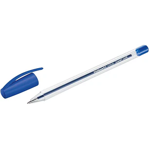 Pelikan Stick Super Soft Boligrafo Trazo 1mm - Tinta Super Fluida - Empuñadura Triangular - Color Azul