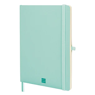 Finocam Nexo Cuaderno de Tapa Blanda - 72 Hojas - Formato B5 - 176x250mm - Papel Crema de 80g/m2 - Liso - Bolsillo Interior - Cierre con Goma - Hojas 