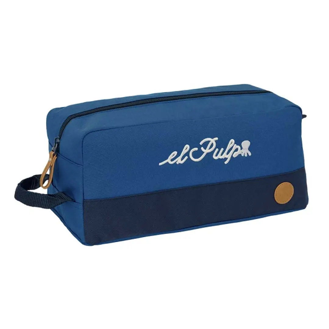 Safta el Pulpo Zapatillero - Capacidad 9L - Asa de Mano Lateral - 34x15x18cm - Color Azul Marino 1
