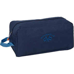 Safta Spagnolo Zapatillero - Capacidad 9L - Asa de Mano Lateral - 34x15x18cm - Color Azul Noche