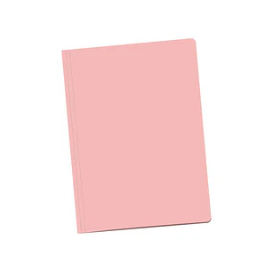 Dohe Pack de 50 Subcarpetas de Cartulina de 180gr A4 - Con Ranura para Fastener - Resistente y Duradera - Ideal para Organizar Documentos - Color Rosa