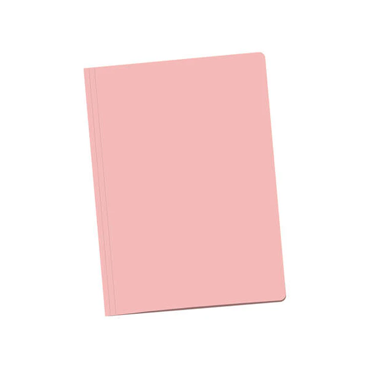 Dohe Pack de 50 Subcarpetas de Cartulina de 180gr A4 - Con Ranura para Fastener - Resistente y Duradera - Ideal para Organizar Documentos - Color Rosa 1