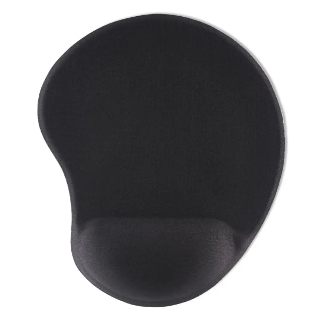 Hama Ergo Alfombrilla para Raton - Ergonomico - Base Antideslizante - Efecto Memoria - 21.5x25.5x2.1cm - Color Negro 1