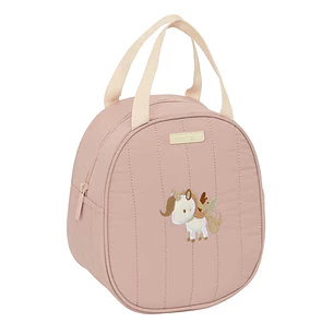 Safta Unicornio Neceser Termo de 5.85L - Interior Forrado en Aluminio - Asa Superior - 190x140x220mm - Color Rosa