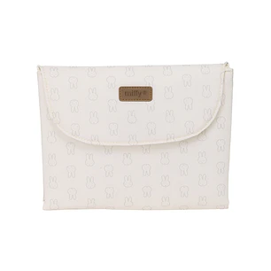 Safta Miffy Mum Moon Cambiador de Bebe Plegable - Repelente de agua - Compacto - Facil de Limpiar - 400x500mm - Color Blanco