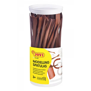 Jovi Bote de 45 Modeladores de Plastico - 5 Modelos - Herramientas para Arcilla, Barro y Plastilina - Accesorios para Modelar - 9 Unidades Por Modelo 