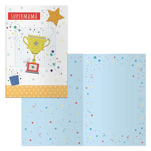 Dohe Pack de 6 Tarjetas de Felicitacion Dia de la Madre - 11.5x17cm - Impresas a Todo Color - Estampaciones con Pelicula de Color - Estampacion en Sec