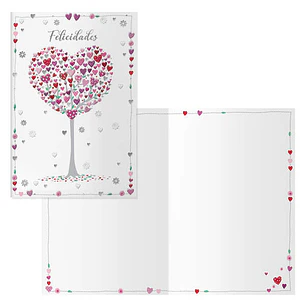 Dohe Pack de 6 Tarjetas de Felicitacion de Cumpleaños - 11.5x17cm - Impresion a Todo Color - Estampaciones con Pelicula de Color - Estampacion en Seco