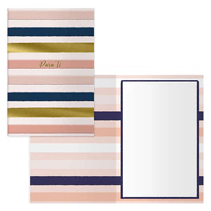 Dohe Pack de 6 Tarjetas de Felicitacion - 11.5x17cm - Impresas a Todo Color - Estampaciones con Pelicula de Color - Estampacion en Seco - Papel Offset