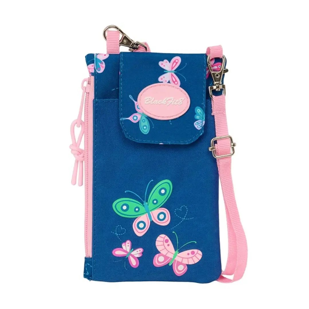 Safta Blackfit8 Mariposas Monedero Portamovil hasta 6.9