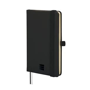 Finocam Nexo Cuaderno de Tapa Dura - 72 Hojas - 90x150mm - Rayado Horizontal - Papel Crema de 80g/m2 - Bolsillo Interior - Portaboligrafo - Hojas Micr