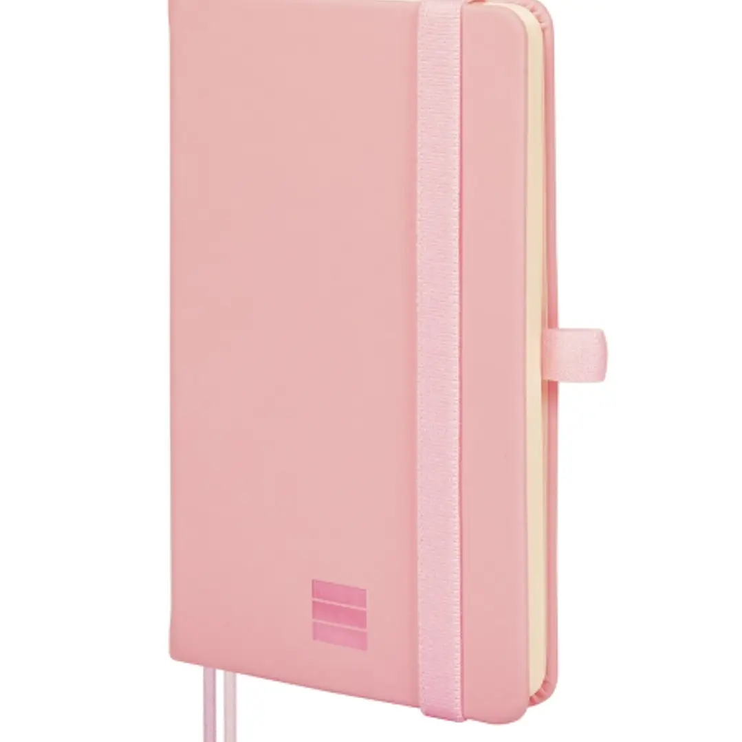 Finocam Nexo Cuaderno de Tapa Dura - 72 Hojas - 90x150mm - Papel Crema de 80g/m2 - Bolsillo Interior - Cierre con Goma - Portaboligrafo - Hojas Microp 1