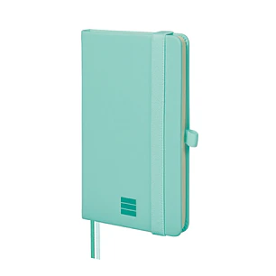 Finocam Nexo Cuaderno de Tapa Dura - 72 Hojas - 90x150mm - Papel Crema de 80g/m2 - Bolsillo Interior - Cierre con Goma - Portaboligrafo - Hojas Microp