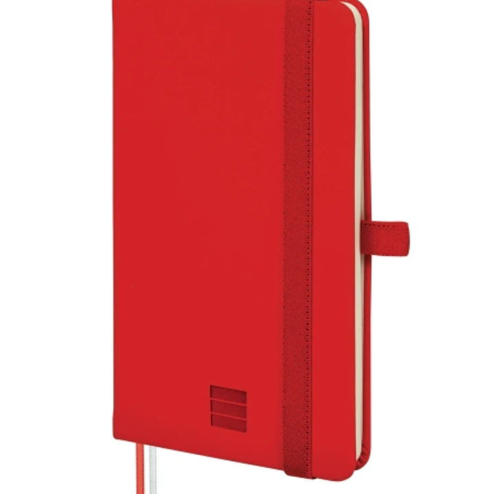 Finocam Nexo Cuaderno de Tapa Dura - 72 Hojas - 90x150mm - Papel Crema de 80g/m2 - Bolsillo Interior - Cierre con Goma - Portaboligrafo - Hojas Microp 1
