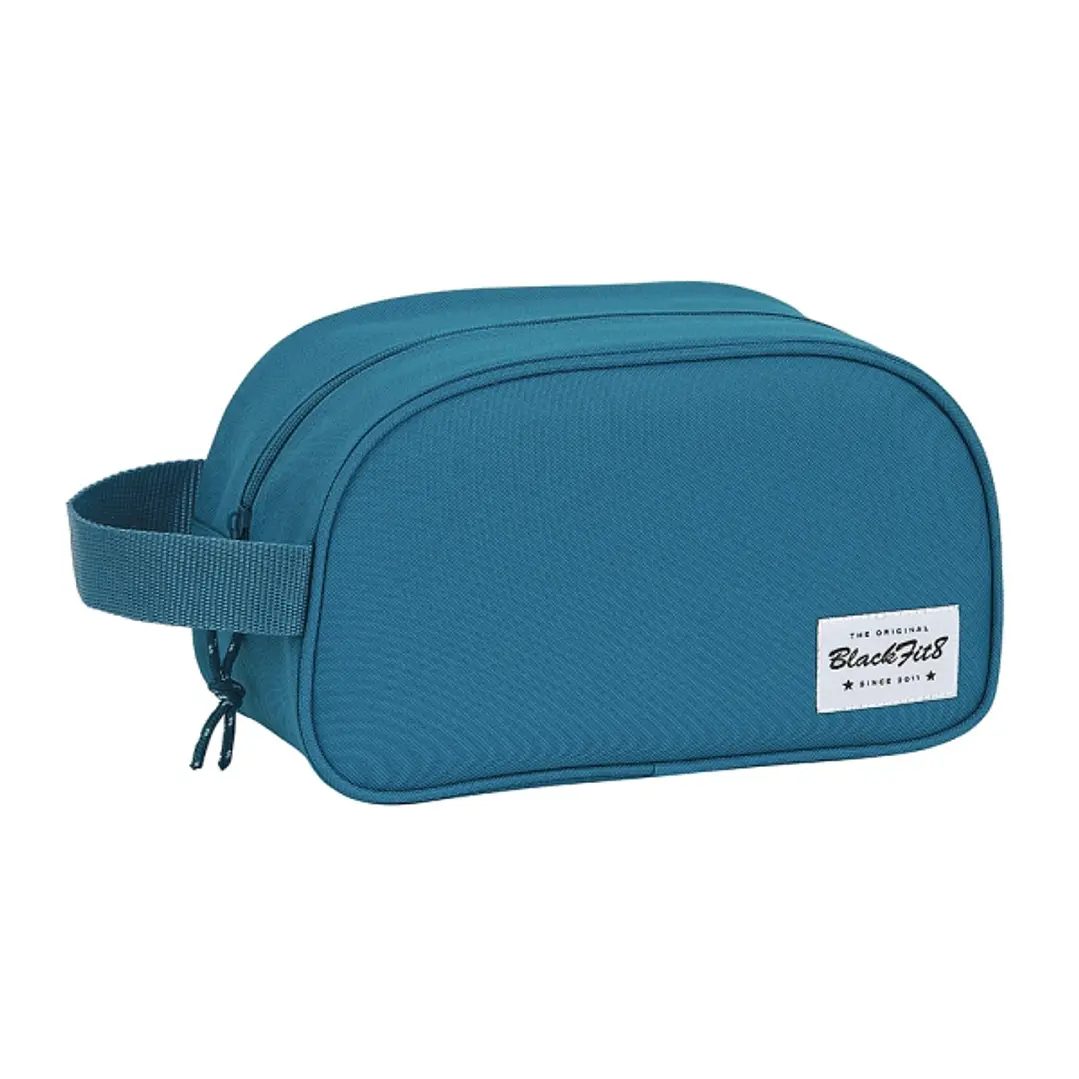 Safta Blackfit8 Egeo Neceser de 5L - Cremallera - Asa Lateral - Adapatable a Carro - 260x120x150mm - Color Azul 1