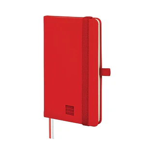 Finocam Nexo Cuaderno de Tapa Dura - 72 Hojas - 90x150mm - Papel Crema de 80g/m2 - Liso - Bolsillo Interior - Cierre con Goma - Hojas Microperforadas 