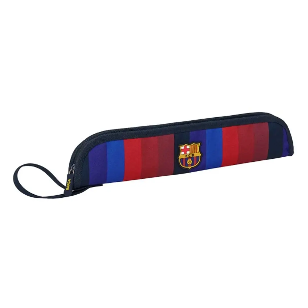 Safta F.C.Barcelona 1ª Equipacion 26/27 Portaflautas - Interior Acolchado - Alojamiento para Varilla - Asa Lateral - Borde Reforzado - 37x8x2cm - Colo 1