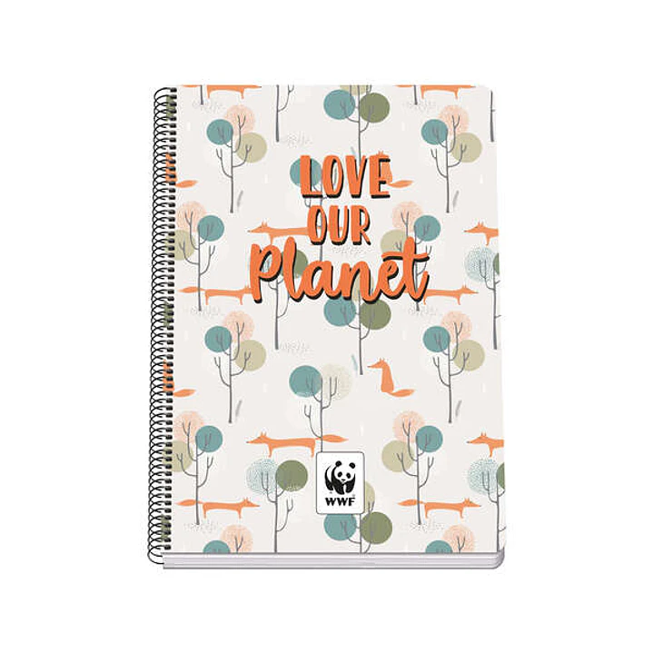 Dohe Cuaderno Tamaño Folio - Cubierta en Cartulina Contracolada - Impresion a Todo Color - Plastificado Brillo - Guardas Impresas - Encuadernado en Es 1