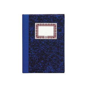 Dohe Cuaderno Cartone Rayado Horizontal de 100 Hojas - Cuarto Natural - Tapa en Tres Piezas con Lomera de Tela - Interior en Papel Offset de 70g/m2 - 